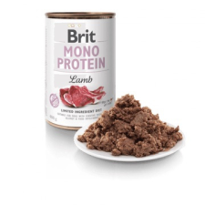  Brit Mono Protein Bárány – 24×400 g kutyaeledel