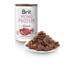 Brit Mono Protein Barany 6x400g kutyaeledel