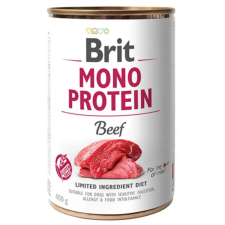 Brit Mono Protein Beef konzerv 400g - gabonamentes, marha konzerv kutyáknak kutyaeledel