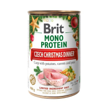  Brit Mono Protein Christmas Dinner – 12×400 g kutyaeledel