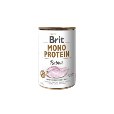 Brit Mono Protein Hipoallergén Gabonamentes Nedves Eledel Nyulas 400g kutyaeledel