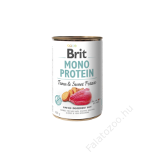 Brit Mono Protein Tuna & Sweet Potato 400 g kutyafelszerelés