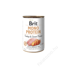 Brit Mono Protein Turkey & Sweet Potato 400 g kutyafelszerelés