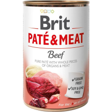 Brit Paté&Meat 400 G Beef&Turkey 104100858 (VAT012023) kutyaeledel