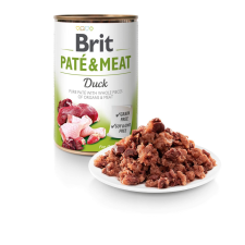  Brit Paté & Meat Kacsa – 400 g kutyaeledel