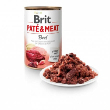 Brit Paté & Meat Marha 400g kutyaeledel