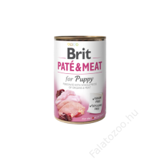 Brit Paté & Meat Puppy 400 g kutyafelszerelés