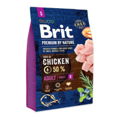 Brit Premium Brit Premium by Nature Small Adult 1 kg kutyaeledel