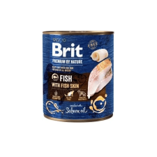  Brit Premium by Nature Adult Fish with Fish Skin konzerv – 24×800 g kutyaeledel