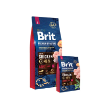 Brit Premium by Nature Adult Large 15kg kutyaeledel