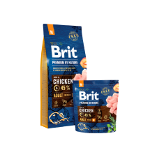 Brit Premium By Nature Adult Medium 3 kg kutyaeledel