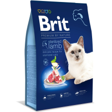 Brit Premium by Nature Cat sterile 8 kg bárányos 171871 macskaeledel
