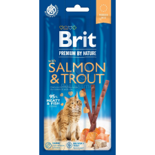  Brit Premium by Nature Cat Sticks - Salmon & Trout 15 g jutalomfalat macskáknak