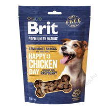 Brit Premium By Nature Dog Semi-moist Snacks Chicken with Raspberry 180g jutalomfalat kutyáknak