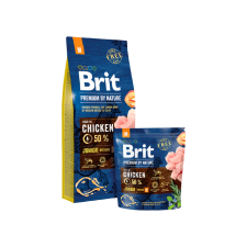 Brit Premium By Nature Junior Medium 3 kg kutyaeledel