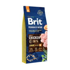 Brit Premium By Nature Junior Medium kutyatáp 15kg kutyaeledel
