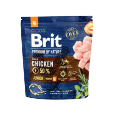 Brit Premium By Nature Junior Medium M Chicken 1 kg kutyaeledel