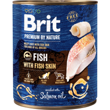 Brit Premium by Nature Paté Fish with Fish Skin 800 g kutyaeledel