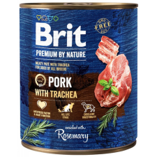 Brit Premium by Nature Paté Pork with Trachea 800 g kutyaeledel
