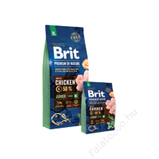 Brit Premium By Nature Premium by Nature Extra Large Junior 15kg kutyaeledel