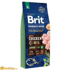 Brit Premium By Nature Premium By Nature Junior Extra Large 15kg kutyaeledel