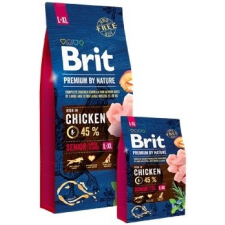 Brit Premium by Nature Senior L-XL 3 kg kutyaeledel