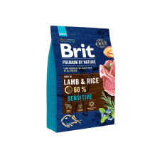 Brit Premium By Nature Sensitive Lamb kutyatáp 3kg kutyaeledel