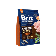Brit Premium by Nature Sport kutyatáp 3kg kutyaeledel