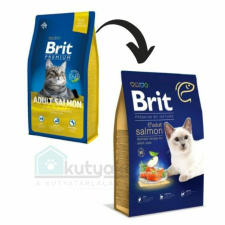 Brit Premium Cat Adult Salmon 8kg macskaeledel