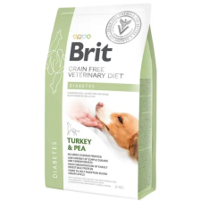 Brit Veterinary Diets Dog Diabetes 2 kg kutyaeledel