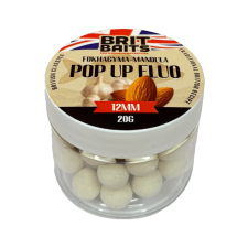  BritBaits Pop Up fluo Fokhagyma-Mandula 12 mm csali
