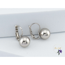  Brohe antiallergén gömb fülbevaló-ródium fülbevaló