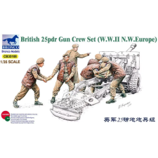  Bronco 25pdr Gun Crew Set 1:35 (CB35108) makett