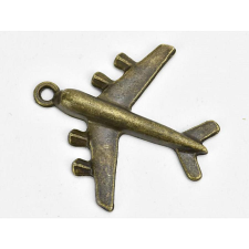  Bronz szinű repülő, mérete: 38x38 mm dekorációs kellék