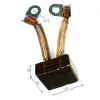  Bronzkefe mezőgazdasági traktor indítómotorokhoz, indító kefe, méret: 10x23x25mm (23x10x25mm)