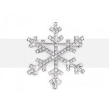  Bross pehely csiszolt kövekkel bross