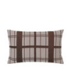 Broste Copenhagen Párnahuzatok CHEQUER Barna 40x60 cm