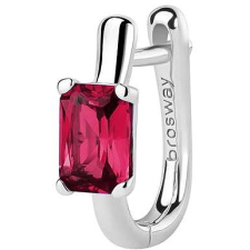 Brosway Single Fancy Passion Ruby FPR08, 1 db (Ag 925/1000, 1 g) fülbevaló