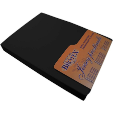 Brotex Jersey prostěradlo černé, 140 × 200 cm lakástextília