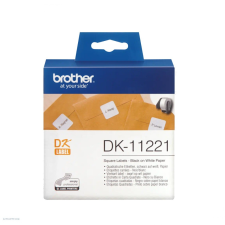 Brother Cím etikett 23x23mm Brother DK-11221 1000db/tekercs etikett