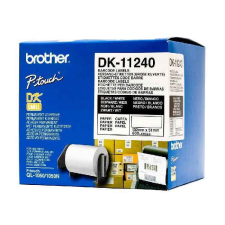 Brother DK-11240 elővágott öntapadós címke 600db/tekercs 102mm x 51mm White etikett