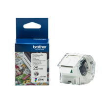  BROTHER Etikett címke CZ-1004, színes, folytonos szalagtekercs, 25mm, 5m etikett