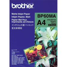 BROTHER Fotópapír BP60MA, Matt tintasugaras papír (A4 / 25 lap / 145g/m2) fotópapír