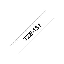 Brother laminated tape TZe-131 - Black on clear (TZE131) nyomtató kellék