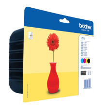 Brother LC121BKCMY Kit (Black, Cyan, Magenta, Yellow) (LC121VALBP) - Nyomtató Patron nyomtatópatron & toner