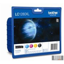 Brother LC1280XLBCMY Tintapatron multipack MFC J6910DW, BROTHER b+c+m+y, 1*2400 o., 3*1200 o. nyomtatópatron & toner