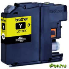 Brother LC12EY EREDETI nyomtatópatron & toner
