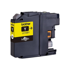 Brother LC12EY - XL Capacity - yellow - original - ink cartridge (LC12EY) nyomtatópatron & toner