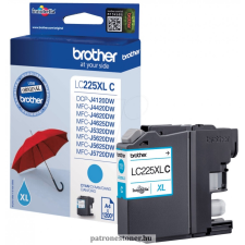 Brother LC225XL CYAN EREDETI BROTHER TINTAPATRON nyomtatópatron & toner
