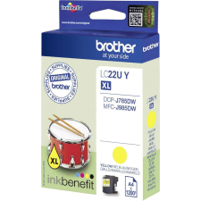 Brother LC22UY Yellow tintapatron nyomtatópatron & toner